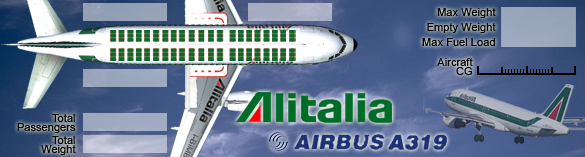 Alitalia Airbus A319 Seating Chart